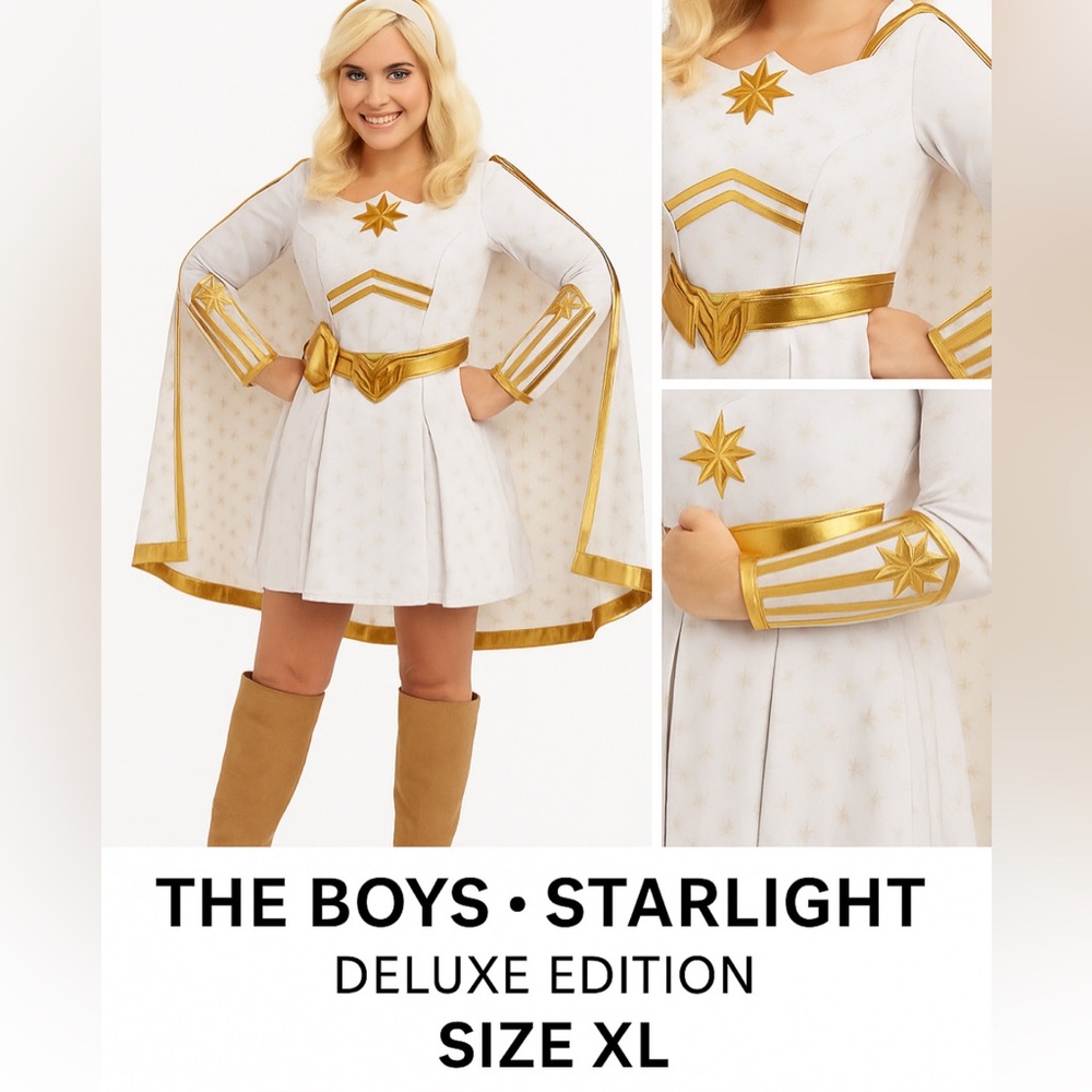 Women’s Deluxe Starlight Halloween Costume | Size XL (12-14)| Like New worn once